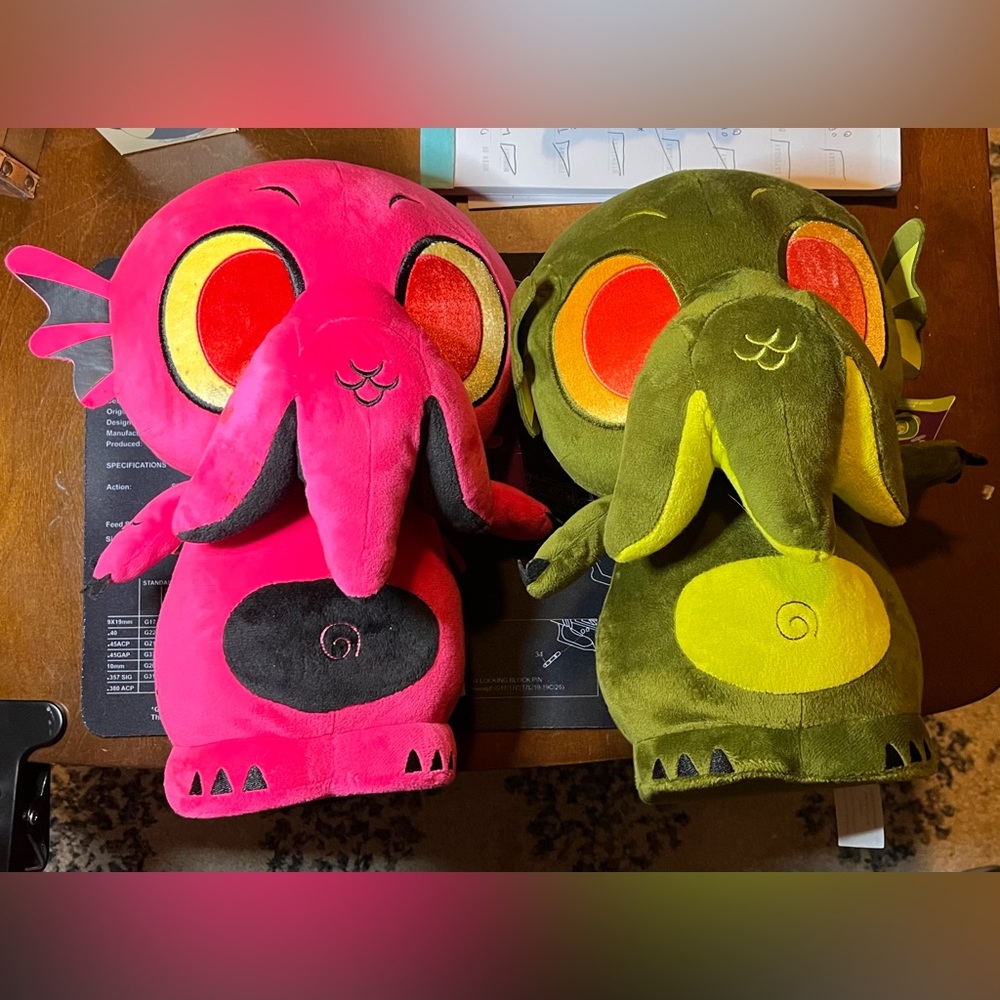 2 Funko Cthulhu plushies